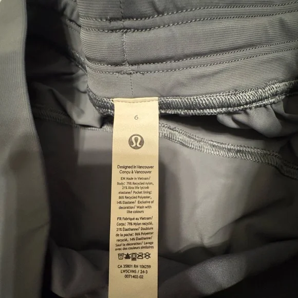 lululemon adapted state high rise womens Charcoal Joggers - Picture 5 of 5